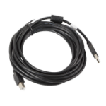 Lanberg CA-USBA-11CC-0050-BK USB cable USB 2.0 5 m USB B 0.48 Gbit/s Black
