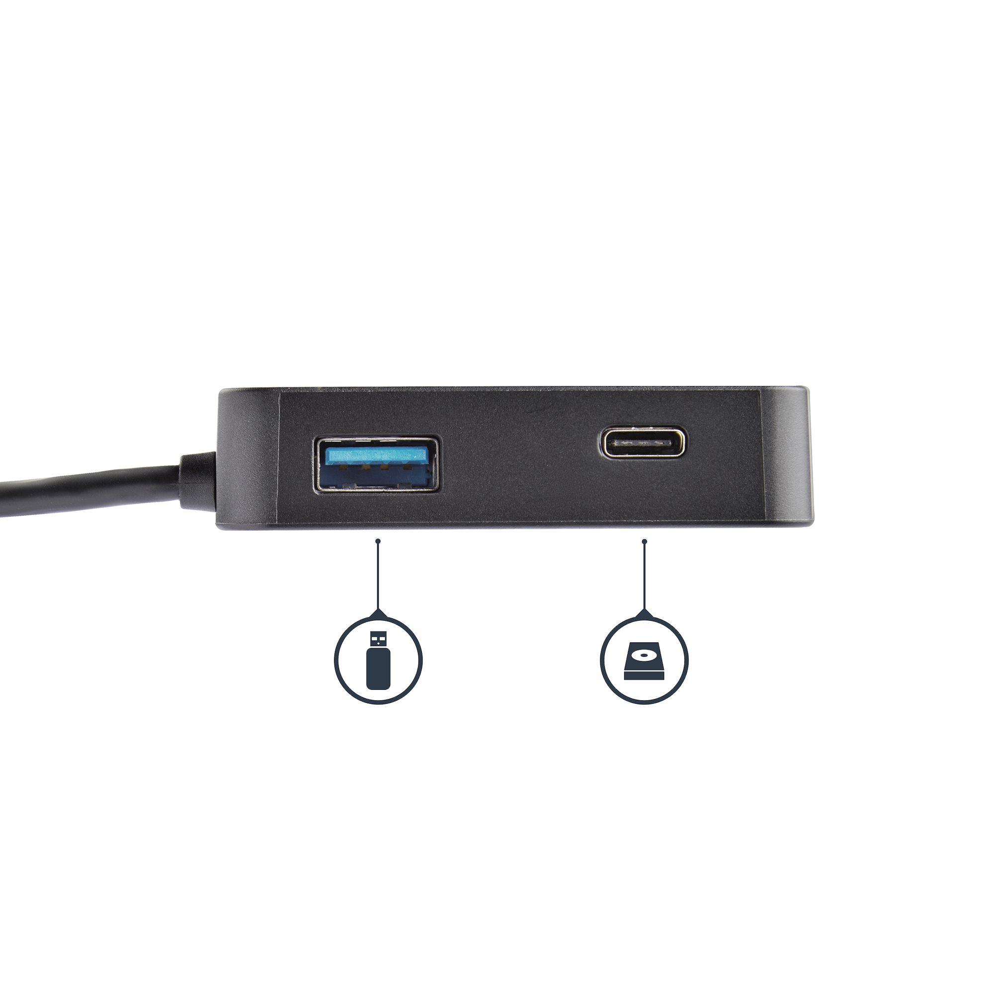 StarTech-com-USB-C-Multiport-Adapter---Portable-USB-C-Mini-Dock-4K-HDMI-Video---Gigabit-Ethernet--USB-3-0-Hub--1x-USB-A-1x-USB-C----USB-Type-C-Multiport-Adapter---Thunderbolt-3-Compatible