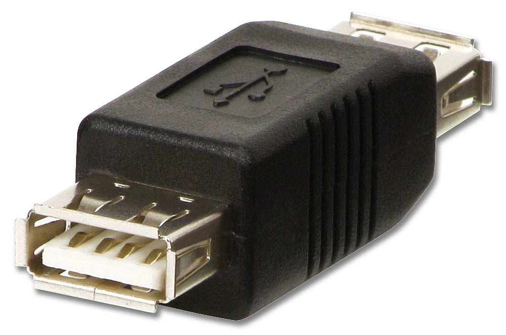 Image of Lindy USB Adapter Type A-F/A-F