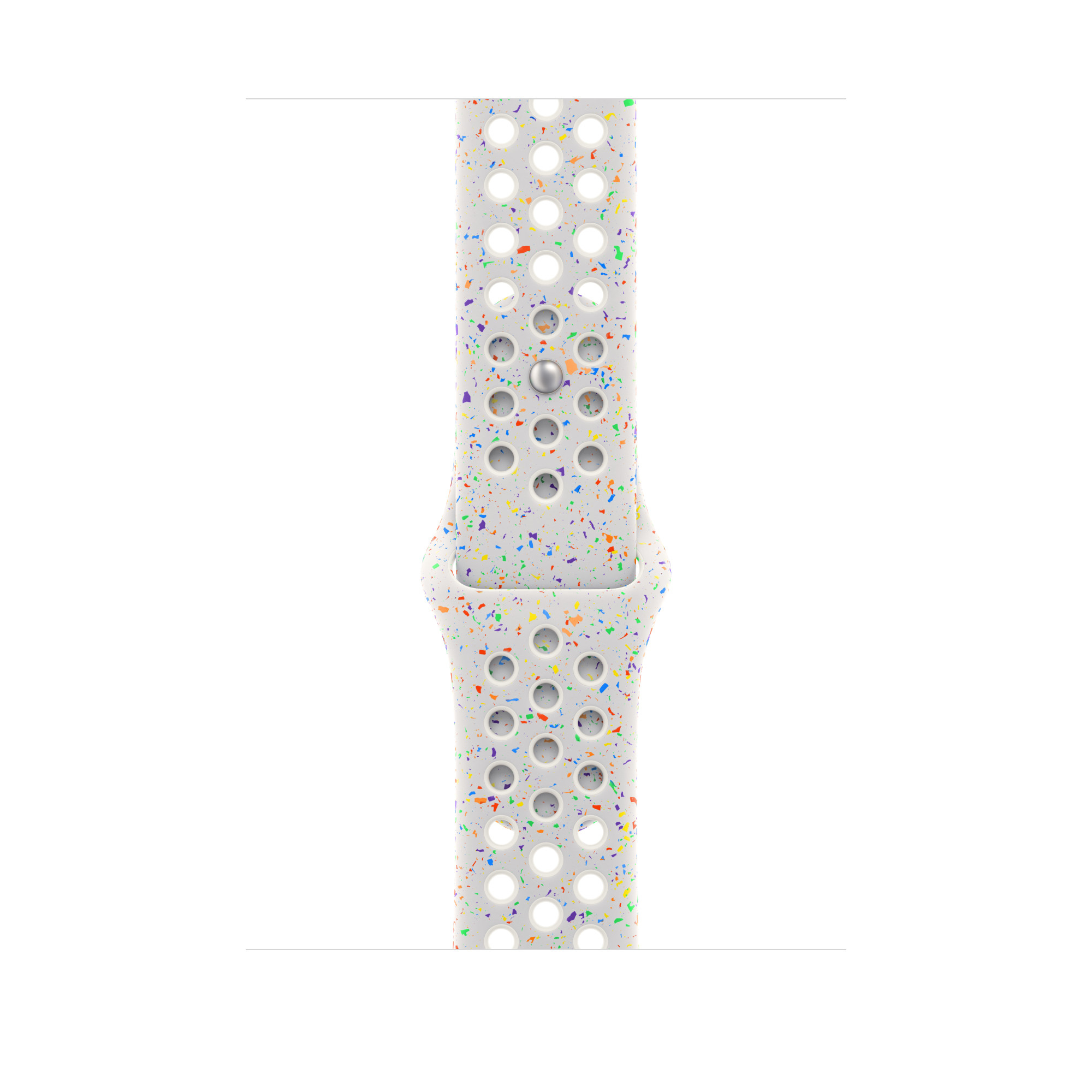 Apple MYL53ZM/A smart wearable accessory Band Platinum Fluoroelastomer