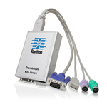Raritan Dominion KX II-101 V2 KVM switch Grey