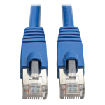Tripp Lite N262-006-BL Cat6a 10G-Certified Snagless Shielded STP Ethernet Cable (RJ45 M/M), PoE, Blue, 6 ft. (1.83 m)