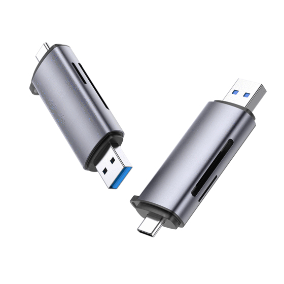 Image of Ugreen 50706 card reader USB/Micro-USB Silver