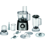 Bosch MCM3PM386 food processor 900 W 2.3 L Black, Transparent