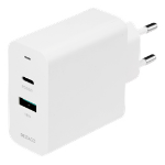 Deltaco USBC-AC138 mobile device charger White