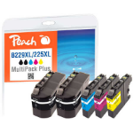 Peach PI500-172 inktcartridge 5 stuk(s) Compatibel Ultrahoog rendement Zwart, Cyaan, Magenta, Geel