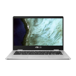ASUS Chromebook C423NA-DH02 notebook N3350 14" Intel® Celeron® 4 GB LPDDR4-SDRAM 32 GB Flash Wi-Fi 5 (802.11ac) ChromeOS Silver