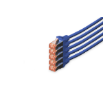 Digitus CAT 6 S/FTP patch cord, 5 units