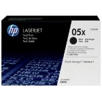 HP CE505XD/05XD Toner cartridge black twin pack, 2x6.5K pages ISO/IEC 19752 Pack=2 for HP LaserJet P 2055