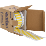 Brady 3PS-250-2-YL-S cable marker Yellow Polyolefin 500 pc(s)