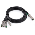 Plusoptic DACQSFP-4-1M-PLU InfiniBand/fibre optic cable