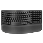 LOGITECH Ergo Series Wave Keys Wireless Ergonomic Keyboard (Graphite)