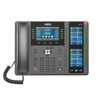 X210-V2 High-end Enterprise IP Phone With Three Screens and 96 BLF Keys, Bluetooth thumbnail