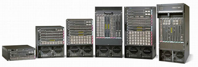 Cisco C6503-E, Refurbished network equipment chassis 4U