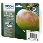 Epson C13T12954012/T1295 Ink cartridge multi pack Bk,C,M,Y high-capacity 11,2 ml + 3x7 ml Pack=4 for Epson Stylus BX 320/SX 235 W/SX 420/SX 525/WF 3500