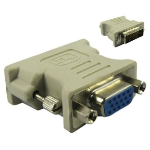 Microconnect MONCJ cable gender changer DVI-D HD15 Grey