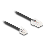 DeLOCK Telephone Cable RJ45 plug to RJ11 plug black 3 m