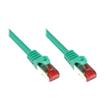 Alcasa RJ-45 - RJ-45 M/M 0.15m networking cable Green Cat6 S/FTP (S-STP)