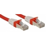 Lindy Cat.6 (A) SSTP / S/FTP PIMF Premium 7.5m networking cable Red