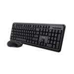 Trust TKM-350 clavier Souris incluse Universel RF sans fil Noir