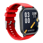NECNON SMARTWATCH NSW-101 2.01  IP67 BT 5.0 APP FITPRO BAT 180 mAH MIDE CALORIAS FC CON VIBRACIÓN MULTIMEDIA FUNCIÓN BUSCAR Y FOTOS A DISTANCIA NEGRO/ROJO -