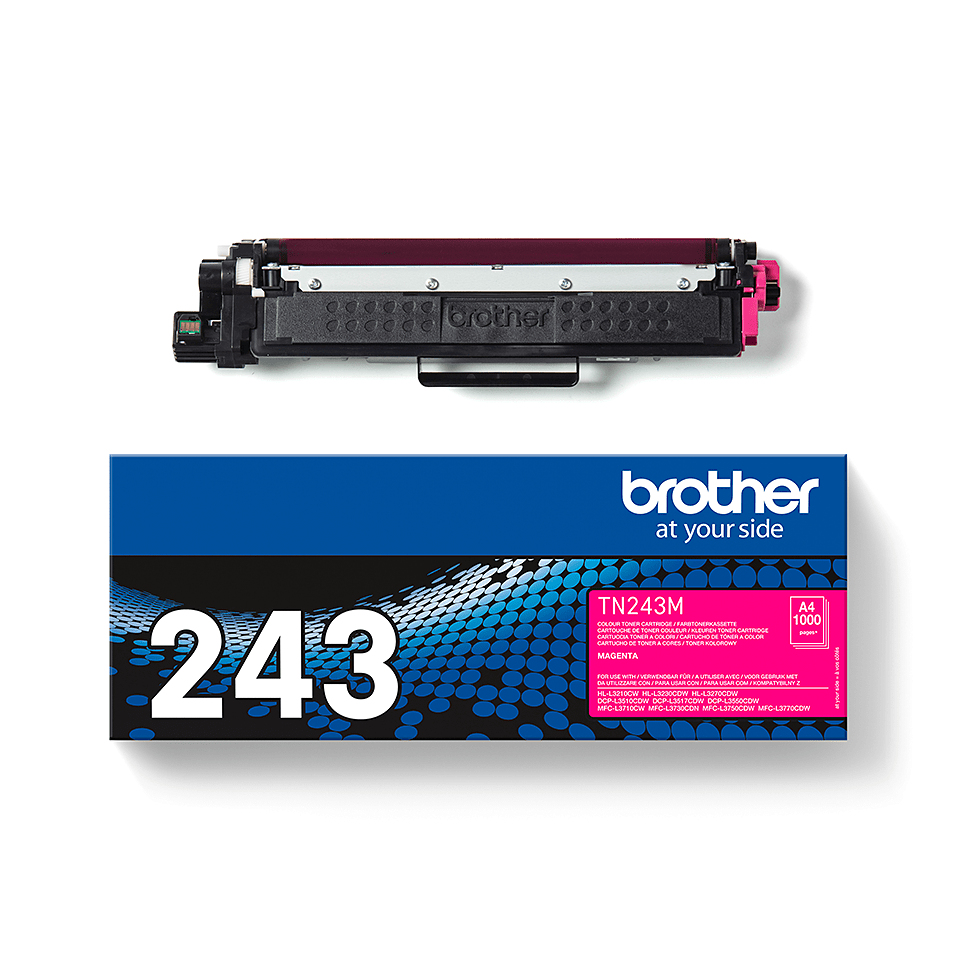 Brother TN-243M Toner-kit magenta, 1K pages ISO/IEC 19752 for Brother HL-L 3210