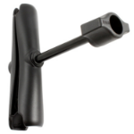 RAM Mounts Double Socket Arm with Retention Arm