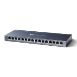 TP-Link TL-SG116 netwerk-switch Unmanaged Gigabit Ethernet (10/100/1000) Zwart