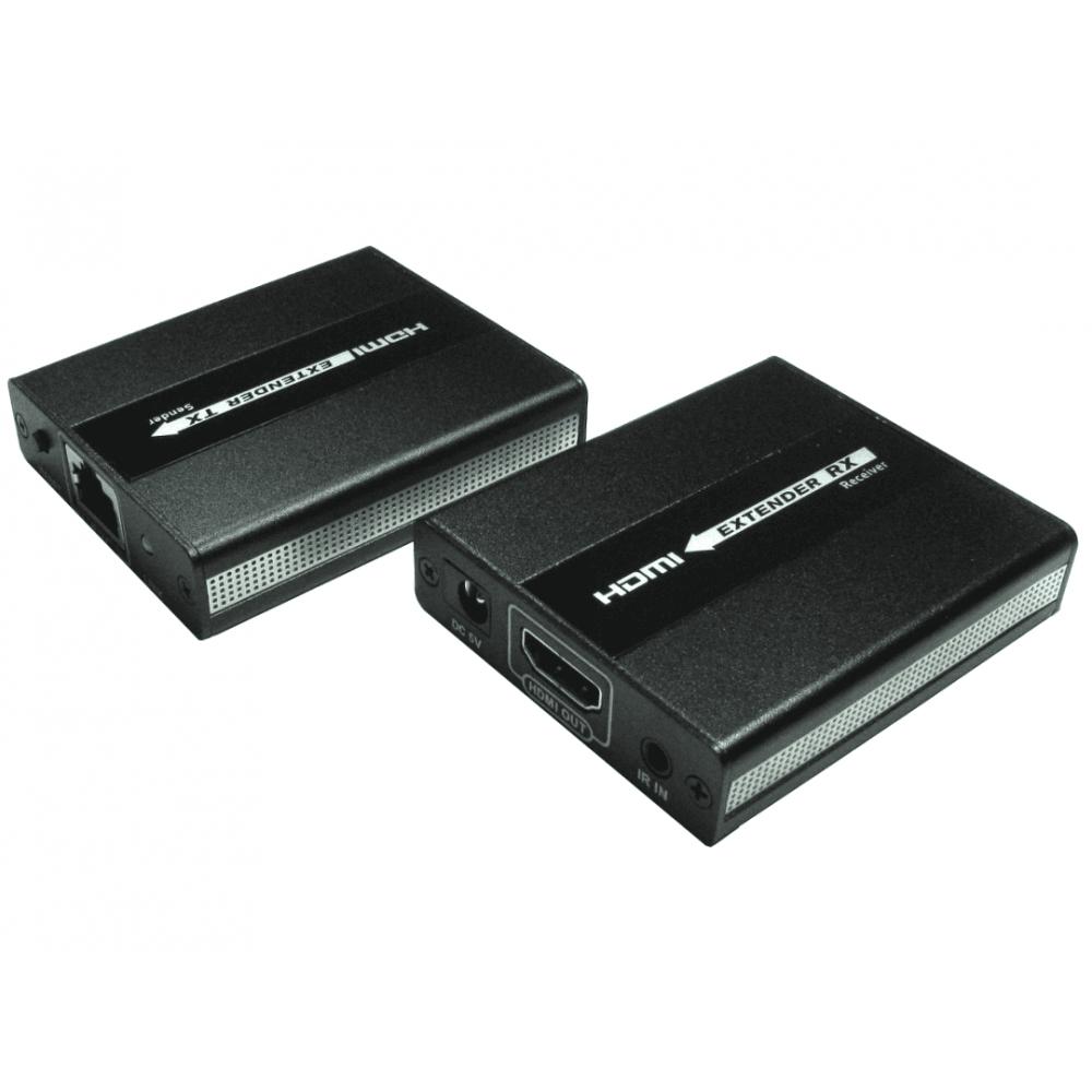Cables Direct Black Hd-Ex3120 Av Extender Av Transmitter & Receiver Blac