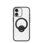 OtterBox Symmetry Stand MagSafe Camera Control Apple iPhone 17 Umbra - clear/black