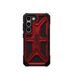 Urban Armor Gear Monarch mobile phone case 15.5 cm (6.1") Cover Black, Red
