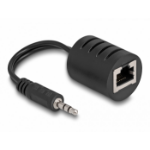 DeLOCK 87858 audio kabel RJ-45 3.5mm Zwart