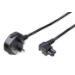 Microconnect PE090818A power cable Black 1.8 m Power plug type G C5 coupler