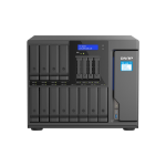 QNAP TS-1655 NAS Tower Intel Atom® C5125 8 GB DDR4 0 TB QNAP Turbo System Black