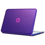 iPearl MCOVERHPC14G4PUP laptop case 14" Hardshell case Purple, Translucent