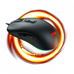 AOC GM300 mouse Gaming Right-hand USB Type-A Optical 6200 DPI