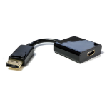 Cablenet 15cm DisplayPort Male 1.2 - HDMI 1.4b (4Kx2K@60Hz) Black Adaptor