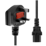 ProXtend Type G (UK) to C13 Power Cord Black 1m