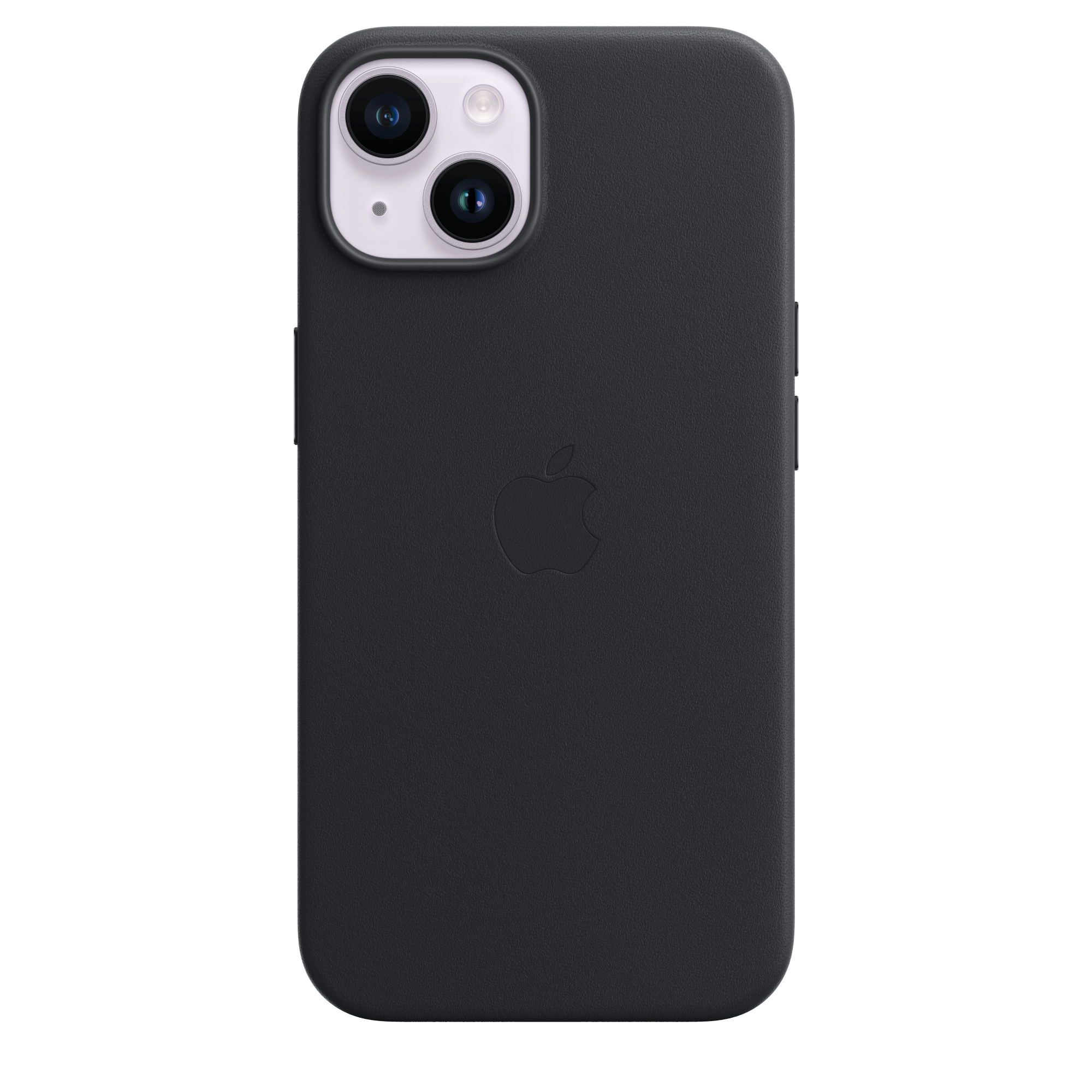 APPLE  iPhone 14 Leather Case with MagSafe - Midnight