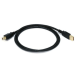 Monoprice 5437 USB cable 35.4" (0.9 m) USB 2.0 USB A USB B Black