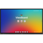 Viewsonic ViewBoard IFP6534 - 65" Diagonal Class IFP34 Series LED-backlit LCD display - interactive - with touchscreen (multi touch) / optional slot-in PC capability - Android - 4K UHD (2160p) 3840 x 2160 - Direct LED