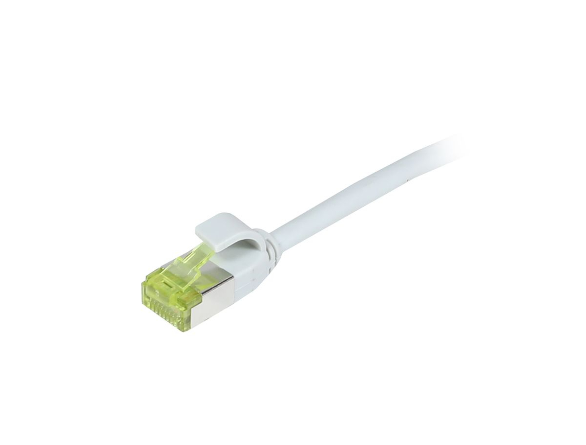 EU Product - Patchkabel RJ45 CAT6A 500Mhz grau S/FTP slimline rund d - Cable - Digital thumbnail