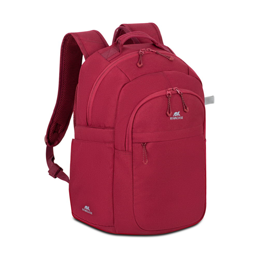 Image of Rivacase Aviva notebook case 35.6 cm (14") Backpack Red