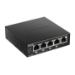 D-Link DGS-1005P switch No administrado L2 Gigabit Ethernet (10/100/1000) Negro Energía sobre Ethernet (PoE)