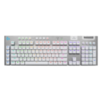 Logitech G G915 X LIGHTSPEED keyboard Gaming USB + RF Wireless + Bluetooth QWERTY English White