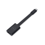 DELL DBQANBC067 video cable adapter 2.95" (0.0749 m) USB Type-C DisplayPort Black