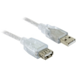 DeLOCK 82239 USB cable USB 2.0 1.8 m USB A White