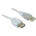 DeLOCK 82239 cable USB USB 2.0 1,8 m USB A Blanco