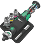 Wera 05004281001 ratelsleutel 18 stuk(s) Zwart, Groen