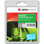 AgfaPhoto APB229SETD inktcartridge Zwart, Cyaan, Magenta, Geel
